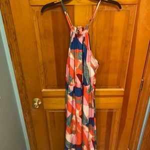 Multicolored maxi dress